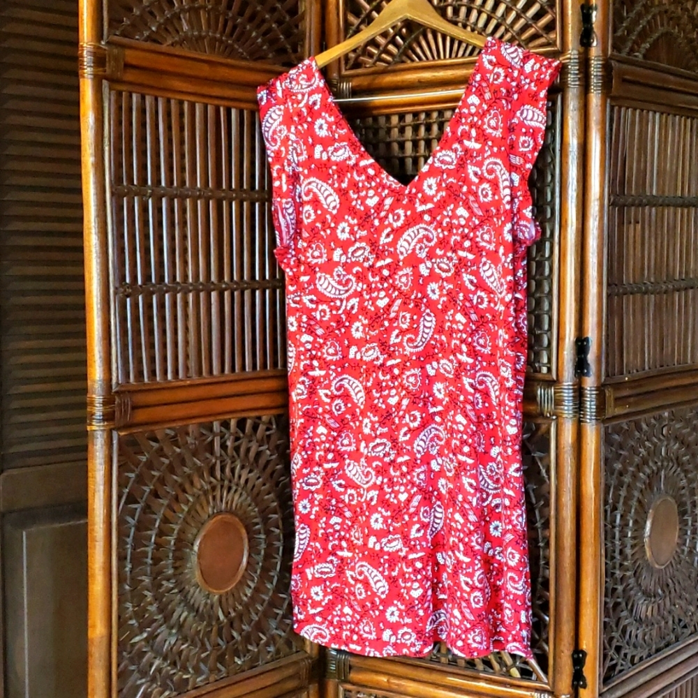 ANN TAYLOR Loft Outlet Summer Dress - Sleeveless - XL - NWOT - Picture 12 of 14